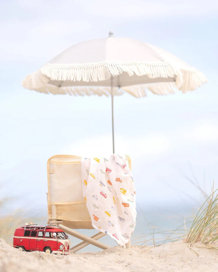 Muslin Wrap - Working Wheels