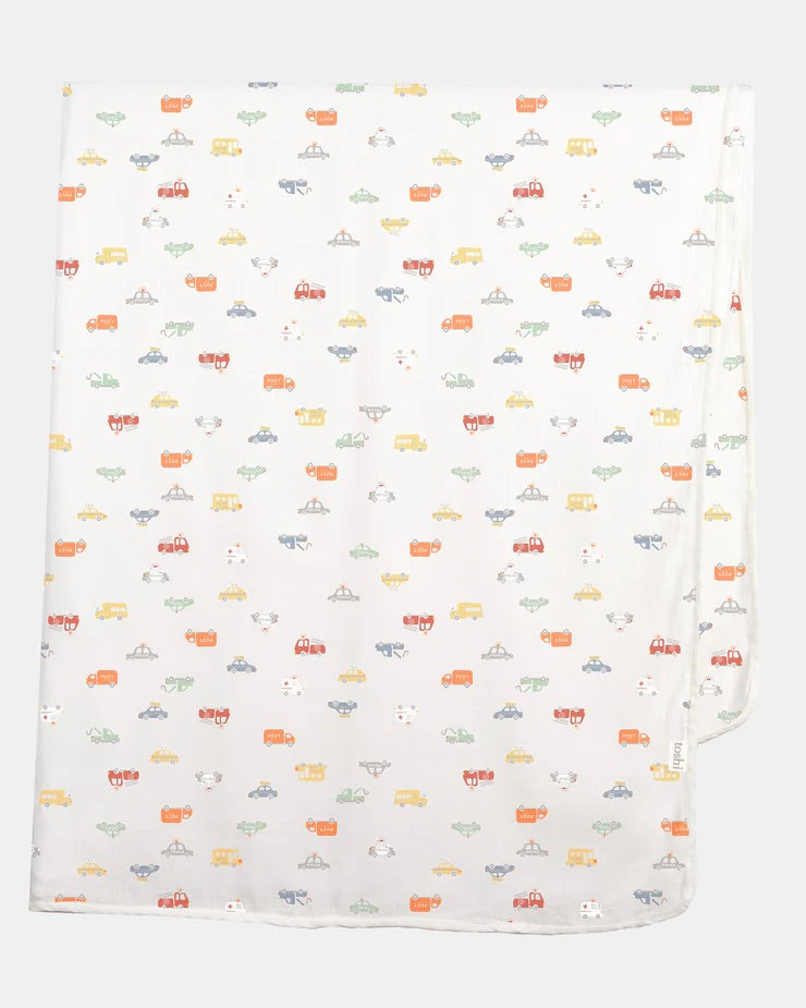 Muslin Wrap - Working Wheels