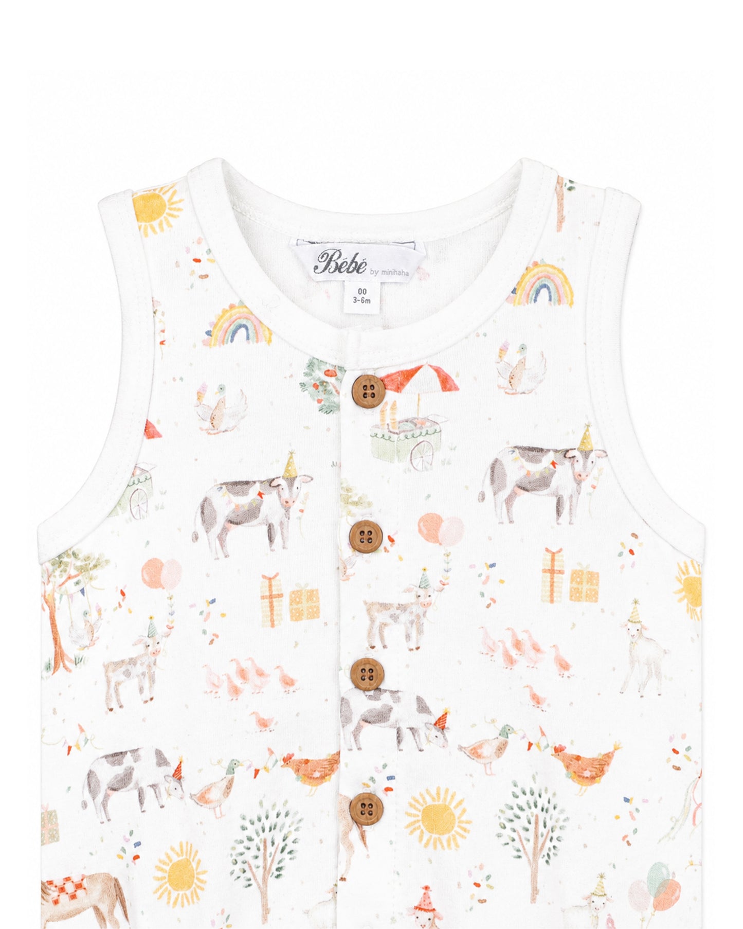 Scout Organic Button Up Bodysuit