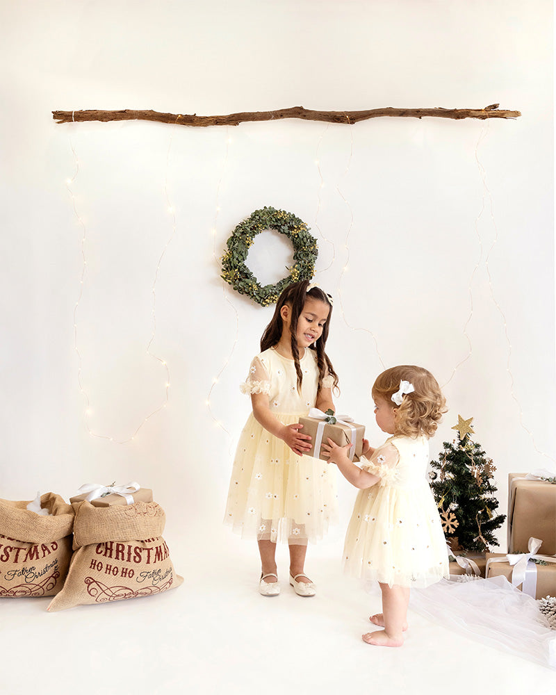 Festive Dress Yellow