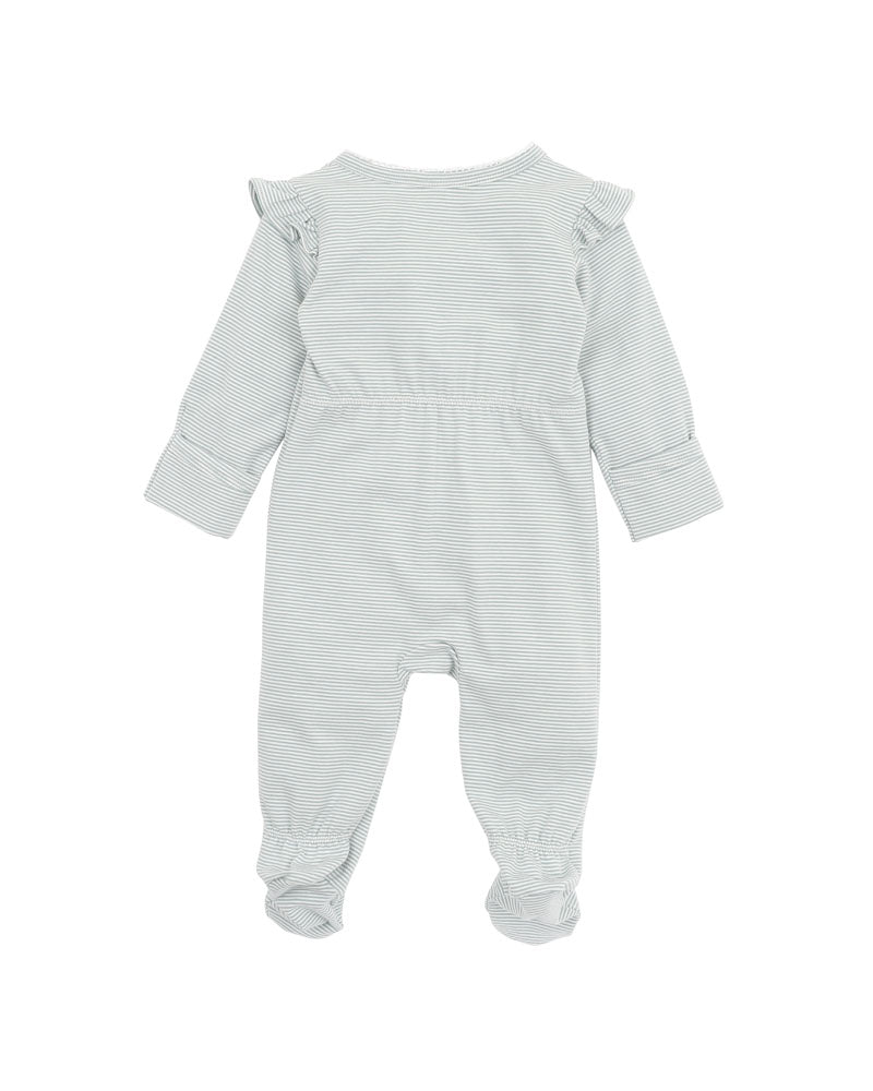 Lyla Stripe Zip Romper