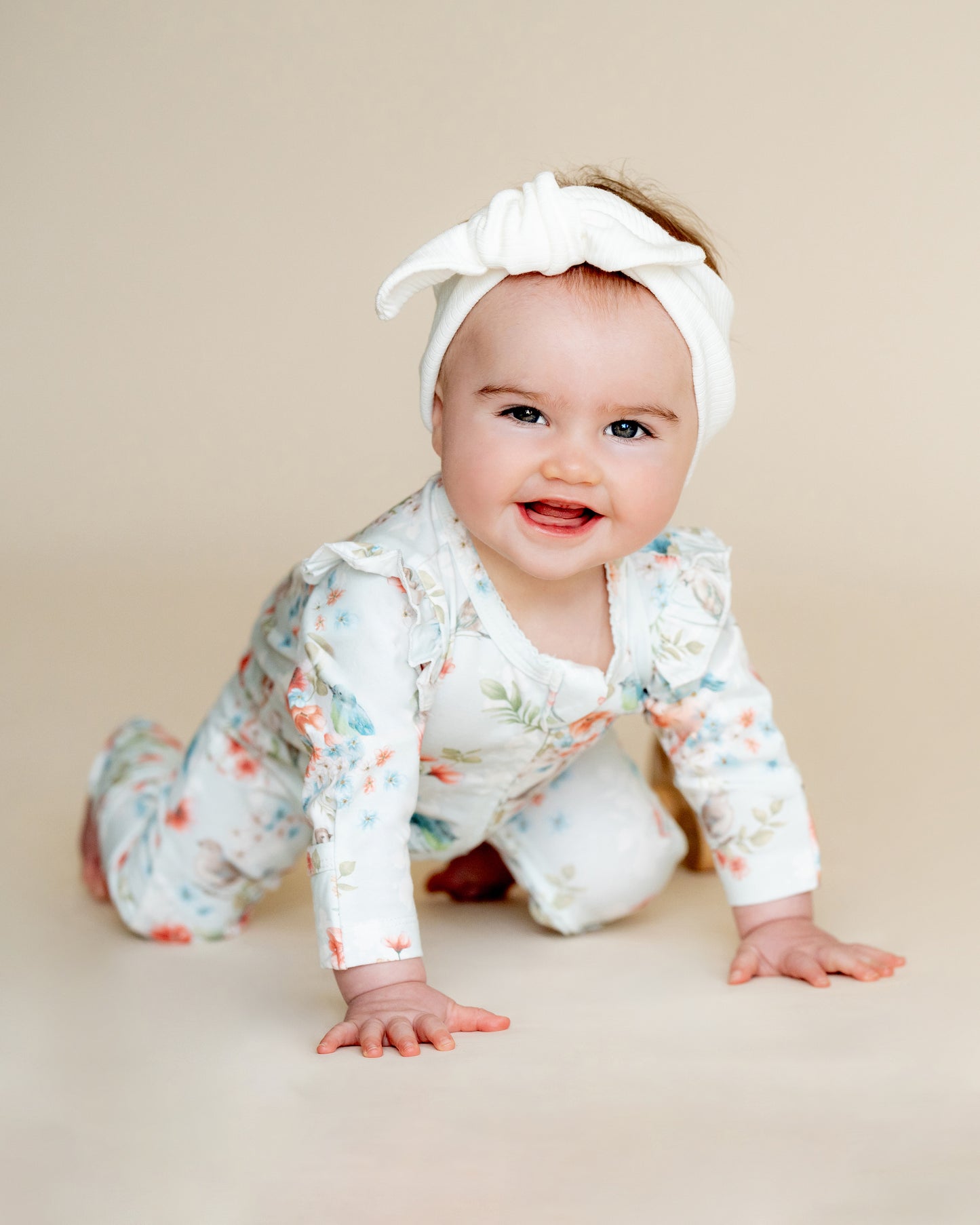 Gemma Bird Print Zip Suit