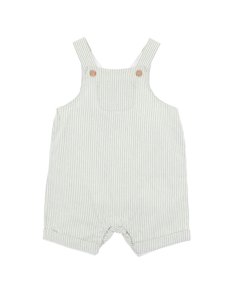 Roman Green Stripe Over