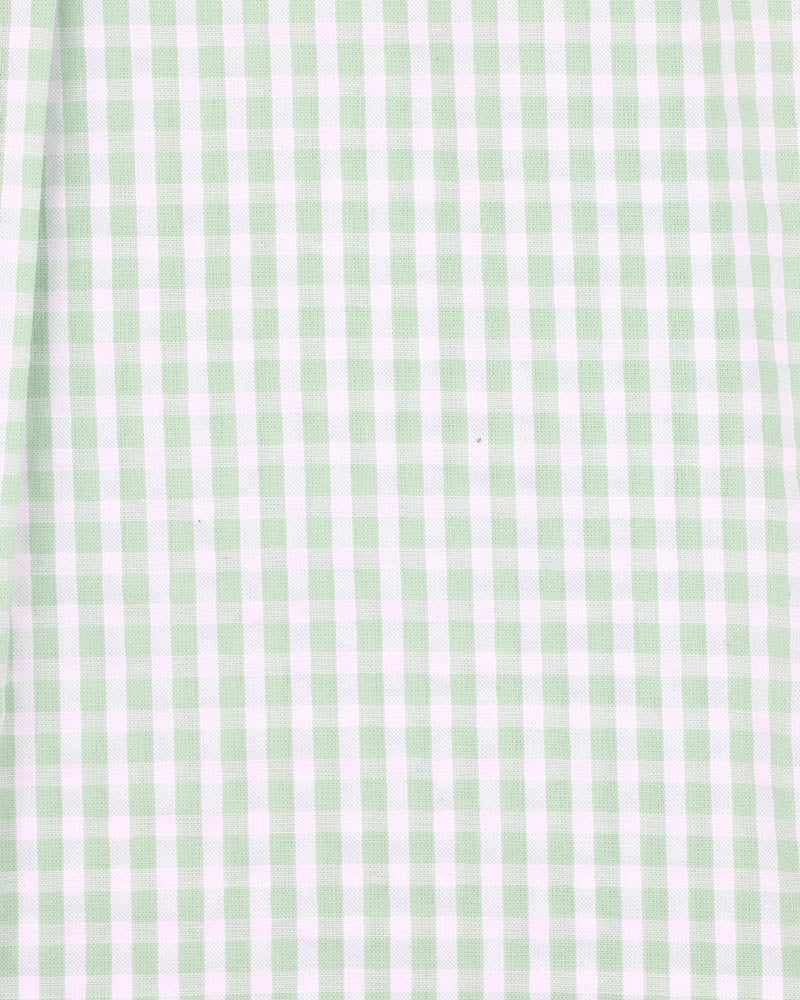 Roman Green Check Shirt