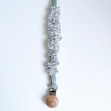 Cotton Scrunch Dummy Clip (5 colours)