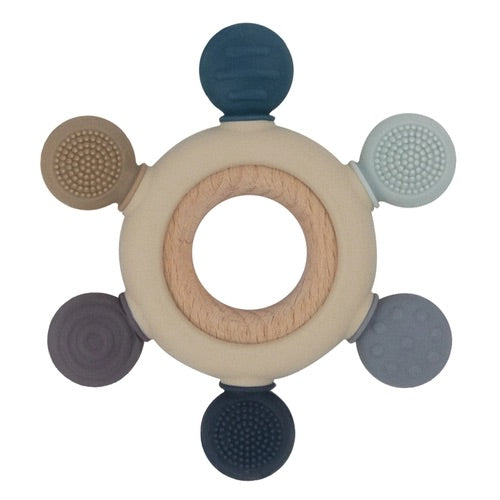 Multi-surface Teething Wheel - Blue Steel
