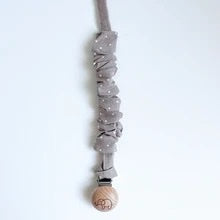 Cotton Scrunch Dummy Clip (5 colours)