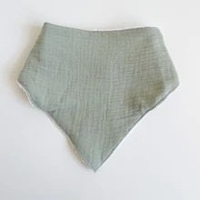Muslin towel dribble bib (5 colour options)