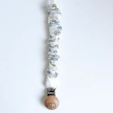 Cotton Scrunch Dummy Clip (5 colours)