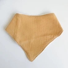 Muslin towel dribble bib (5 colour options)