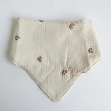 Muslin towel dribble bib (5 colour options)