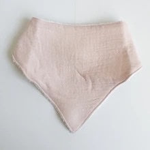 Muslin towel dribble bib (5 colour options)