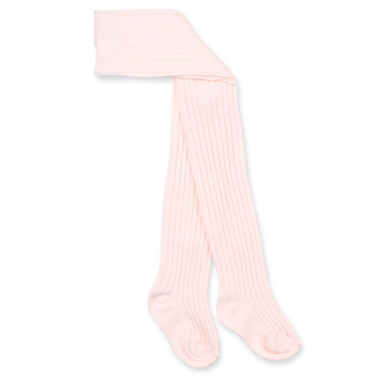 Ribbed Tights Pale Pink