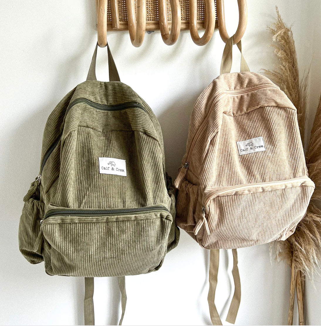 Corduroy Backpack (3 colours)