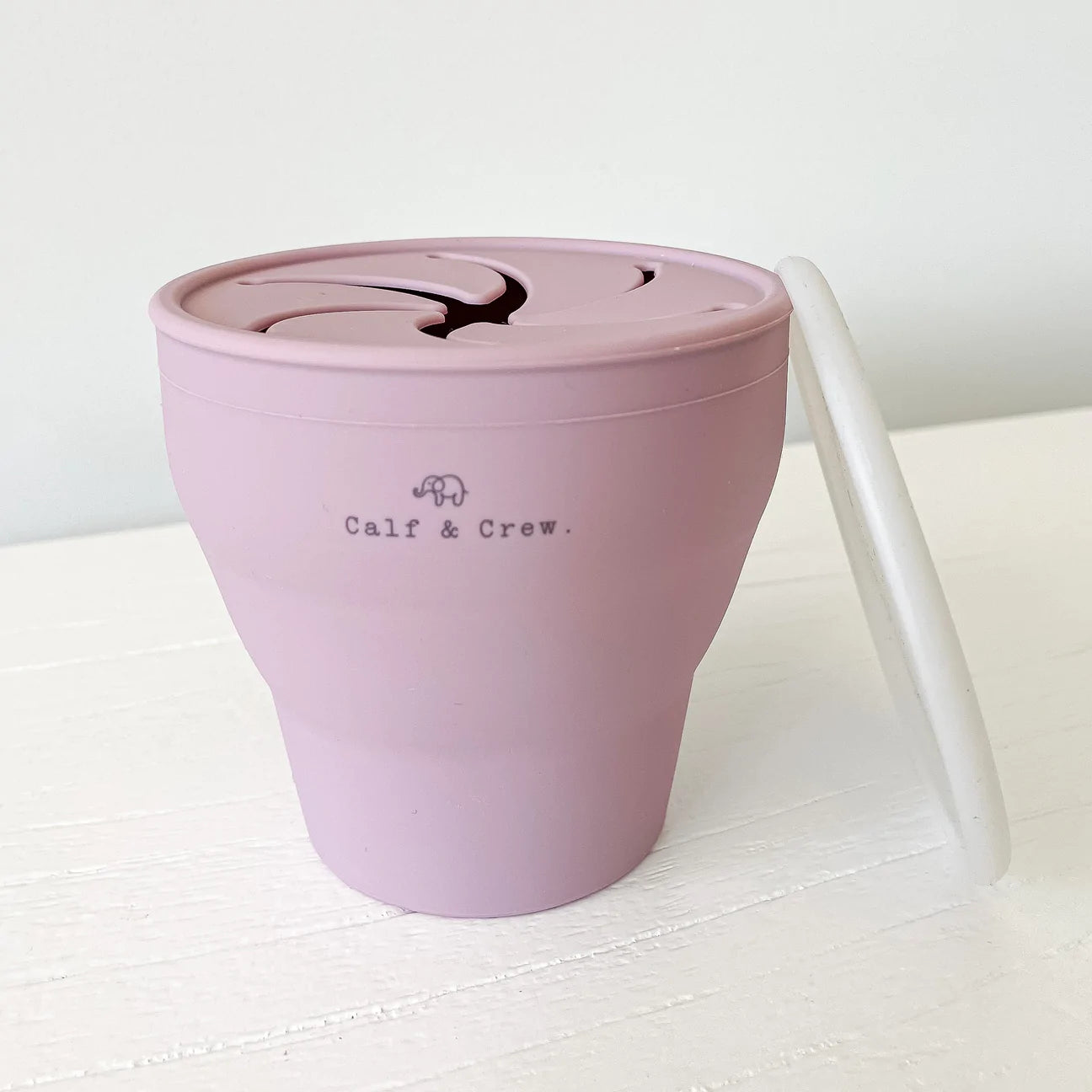 Collapsible Snack Cup with Lid (3 colours)