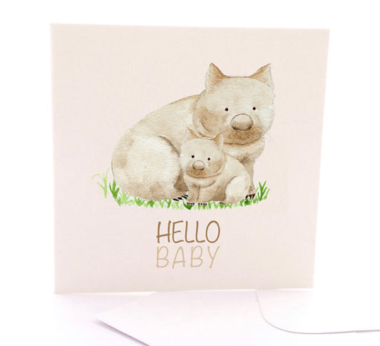 Hello Baby Wombat