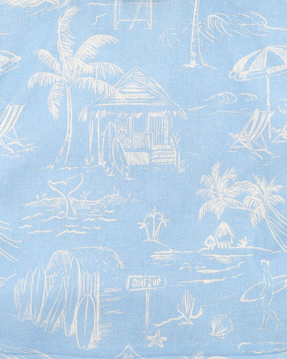 Surfs Up Line Work Shirt