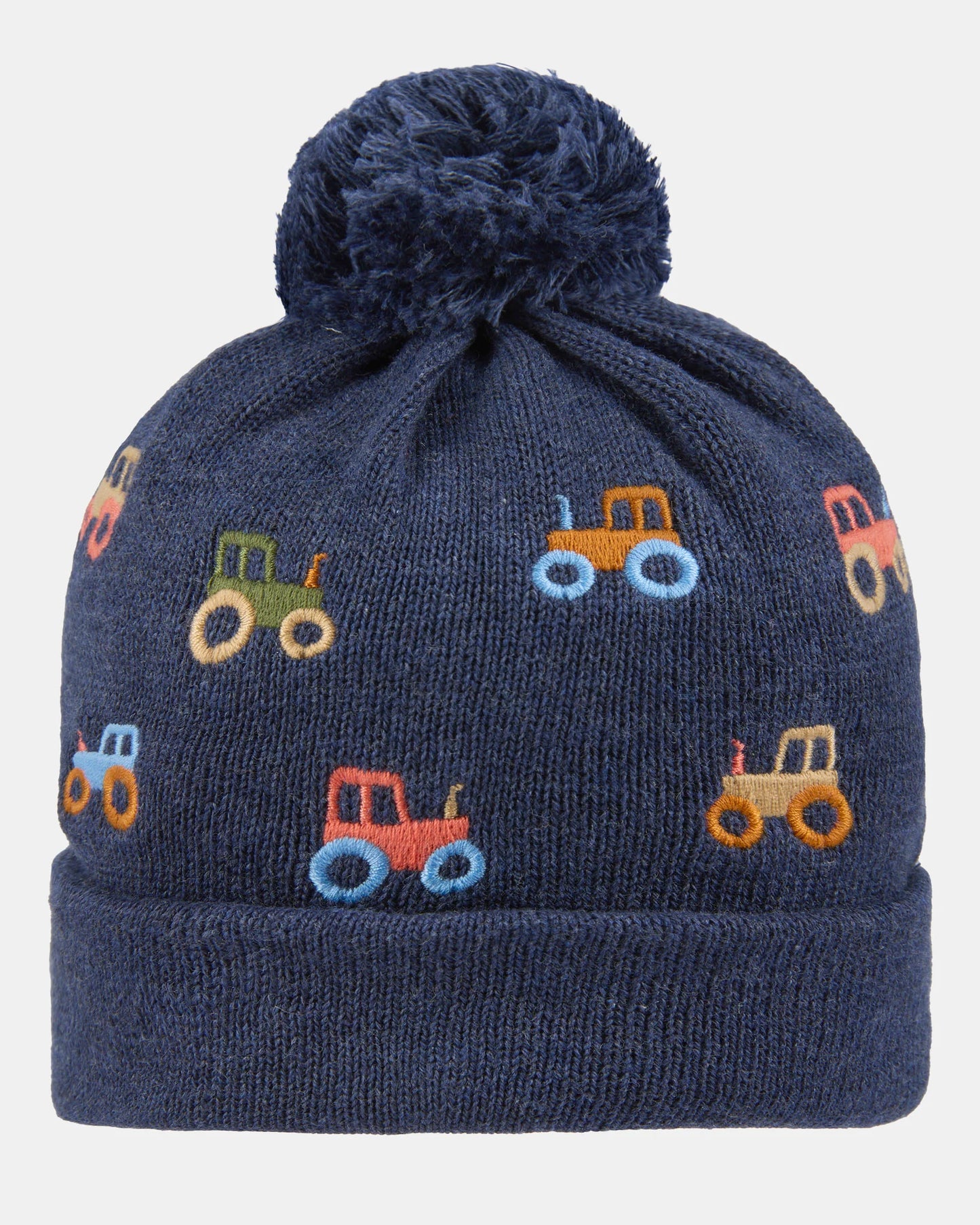 Organic Beanie- Tiny Tractors