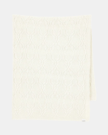 Organic Blanket - Bowie - Cream