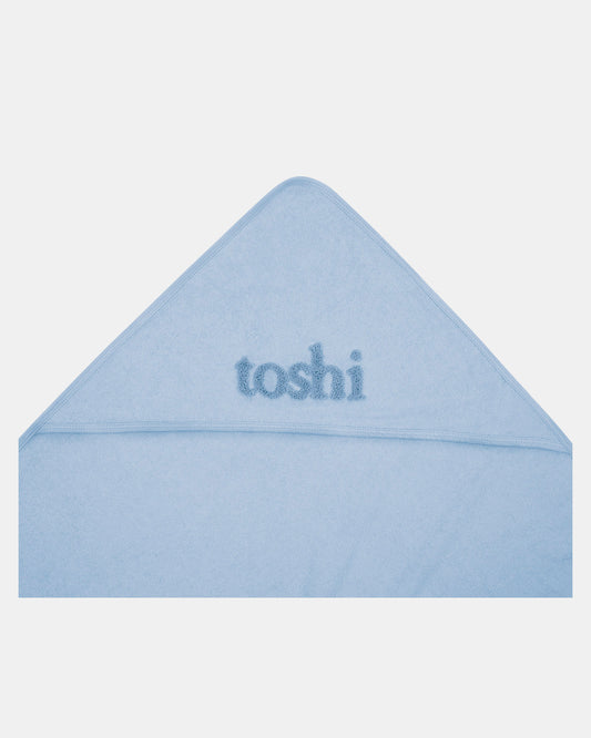 Hooded Baby Bath Towel - Bluebell