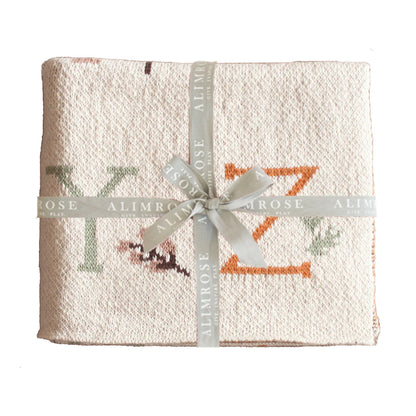 Alphabet Baby Blanket