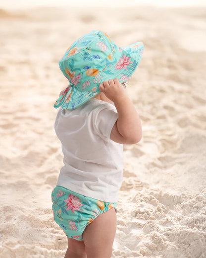 Swim Sunhat - Waratah Mint