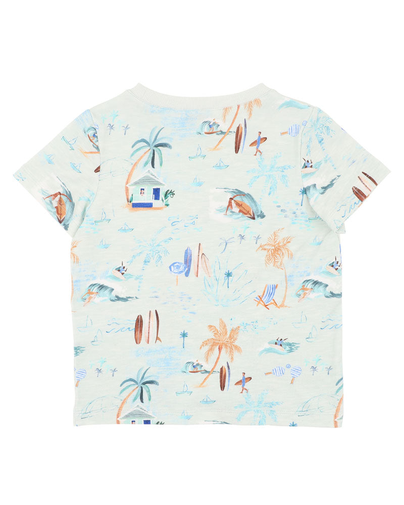 Surfs Up Print Tee