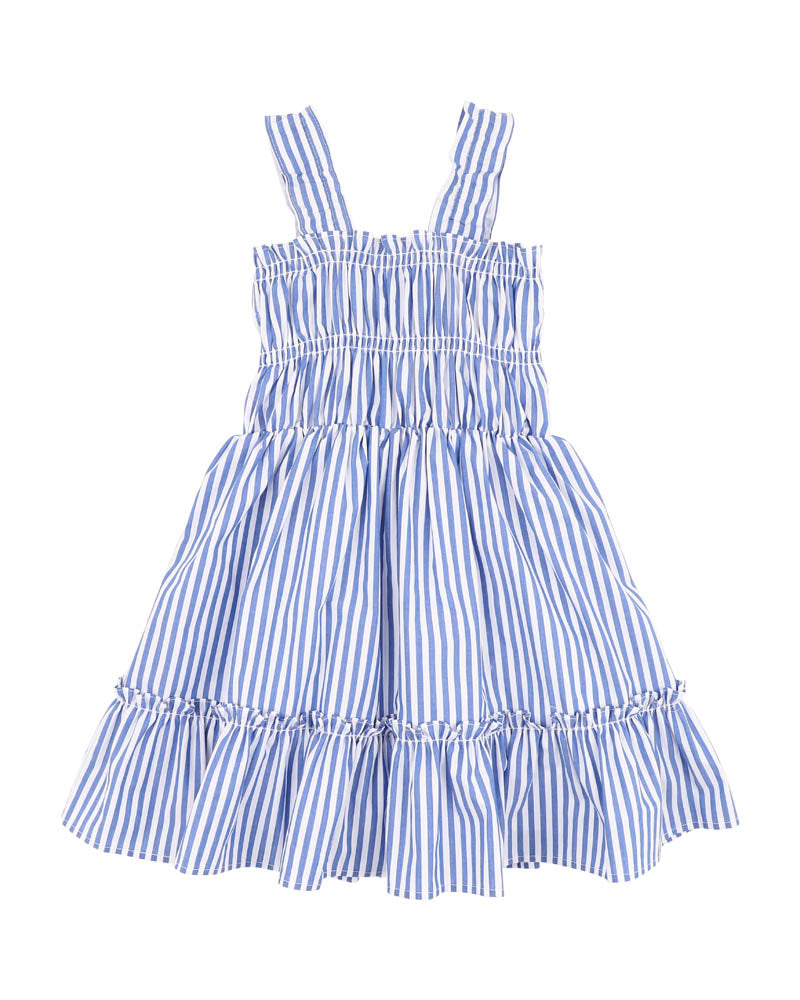 Summer Vaycay Blue Stripe Dress