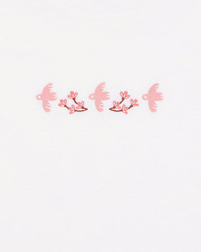 Songbird Embroidered Tee