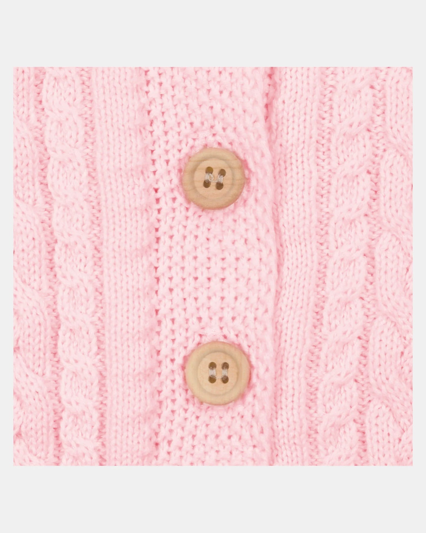 Organic Cardigan - Yummy - Misty Rose