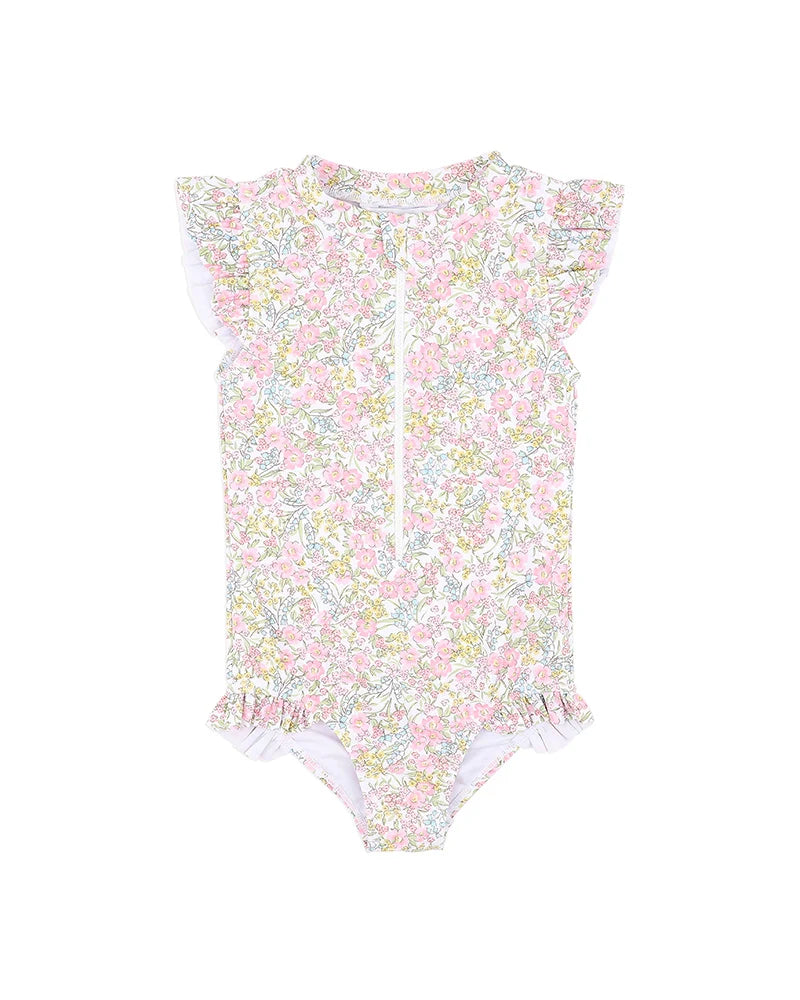 Marissa Cap Sleeve Swimsuit (3-10y)