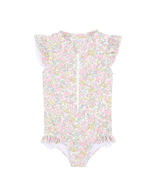 Marissa Cap Sleeve Swimsuit (3-10y)