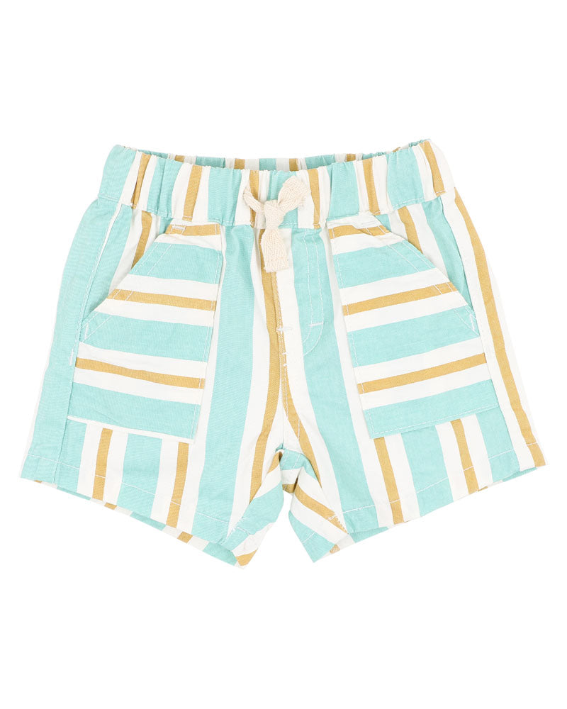 Surfs Up Strip Shorts