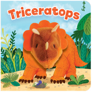 Finger Puppet Book - Triceratops
