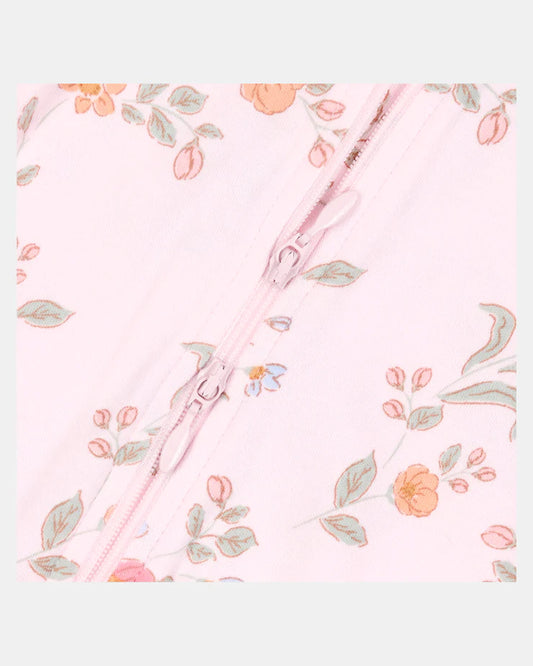 Zip Onesie - Cottage Garden