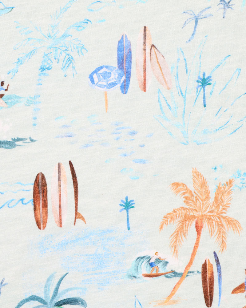 Surfs Up Print Tee