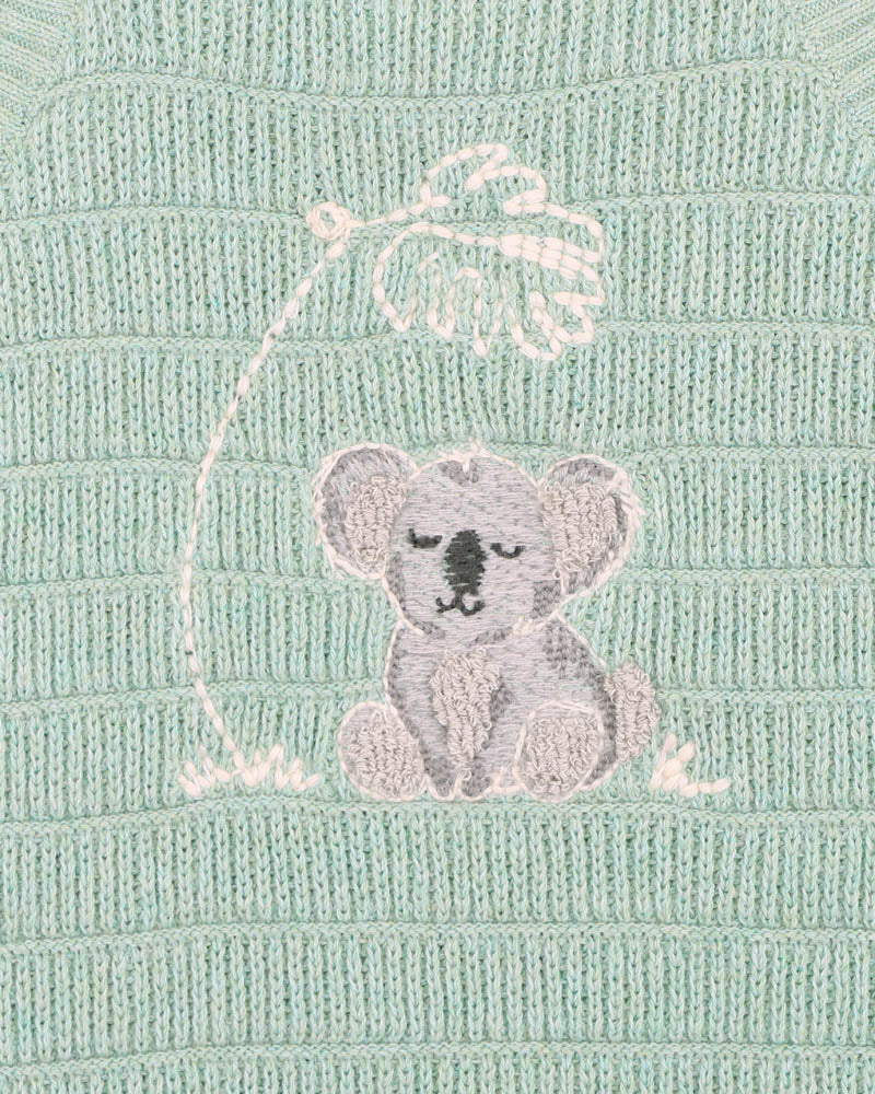 Ivan Knitted Koala Bodysuit