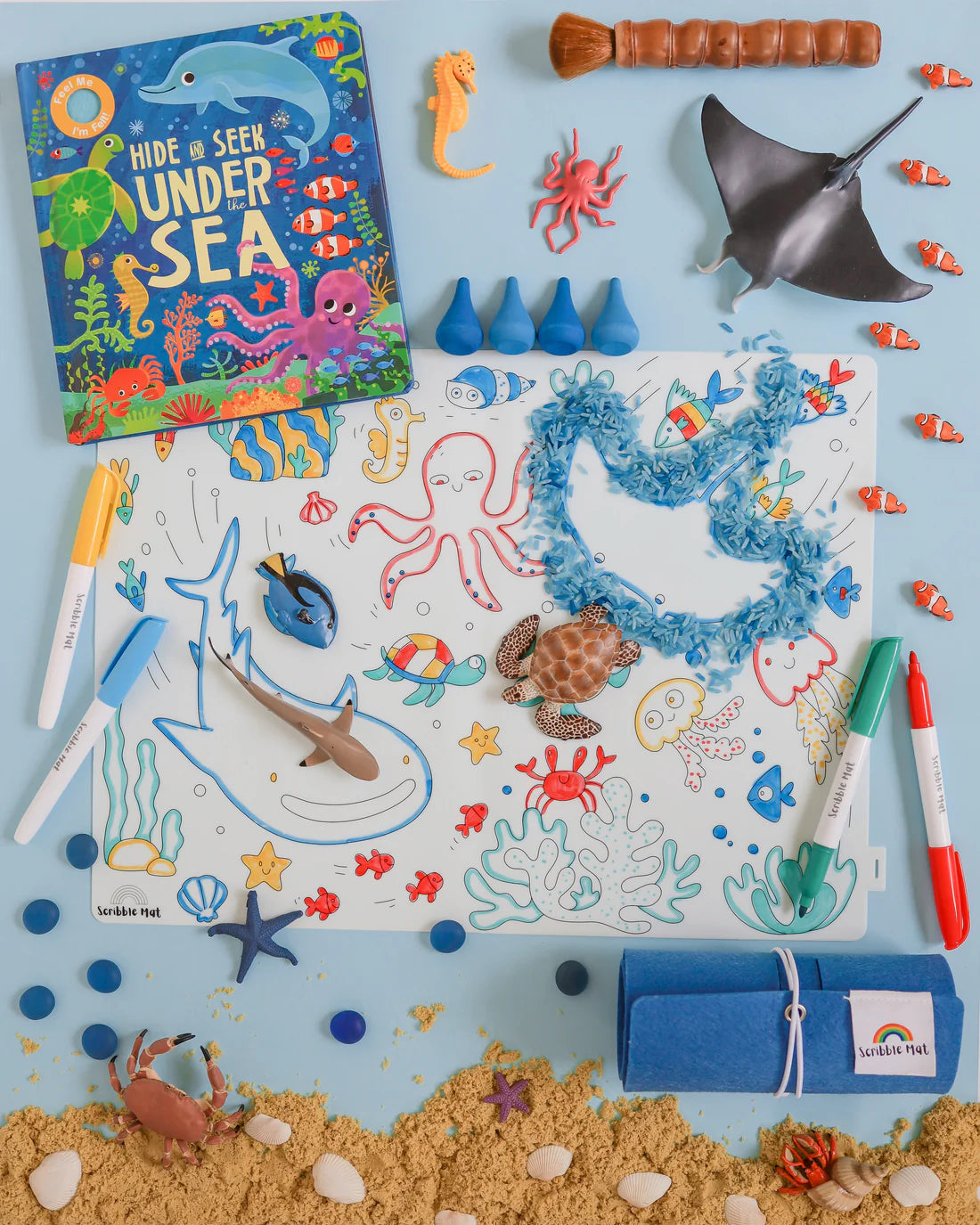 Scribble Mat - Under The Sea