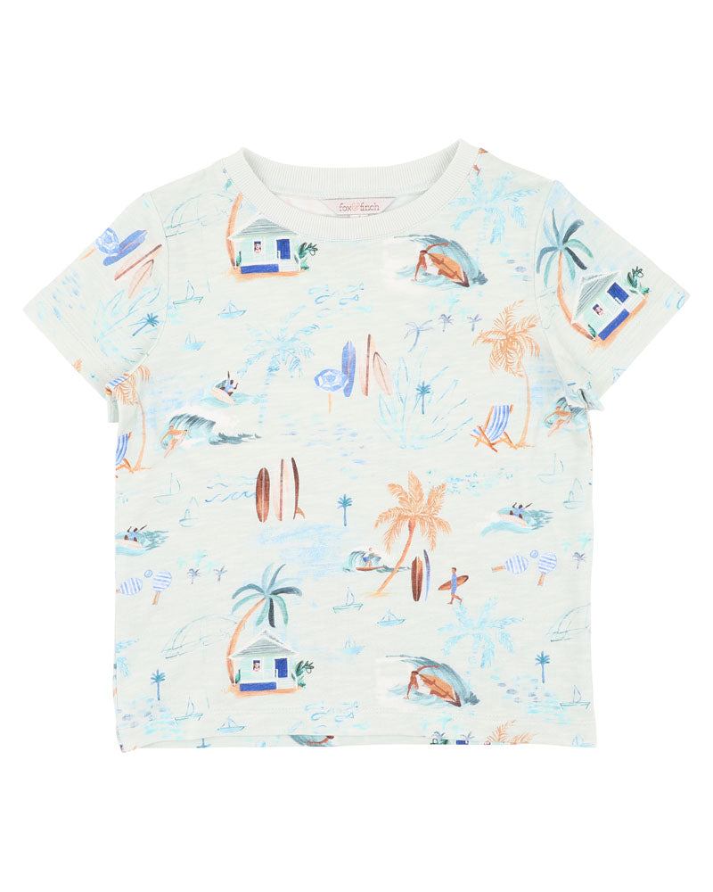 Surfs Up Print Tee