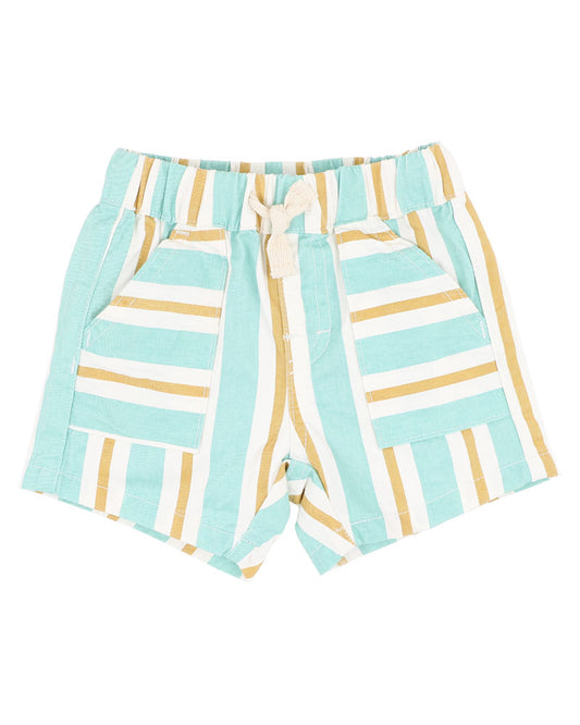 Surfs Up Strip Shorts