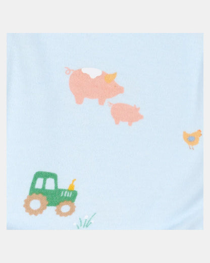Zip Onesie - Farm Buddies