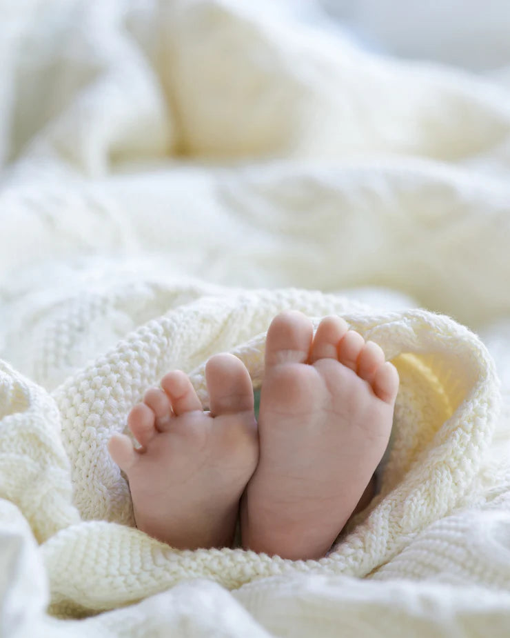 Organic Blanket - Bowie - Cream