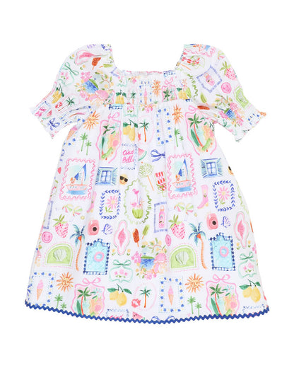 Summer Vaycay Ric Rac Dress