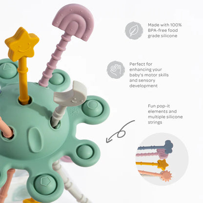 Zippy Activity Toy -  Sage