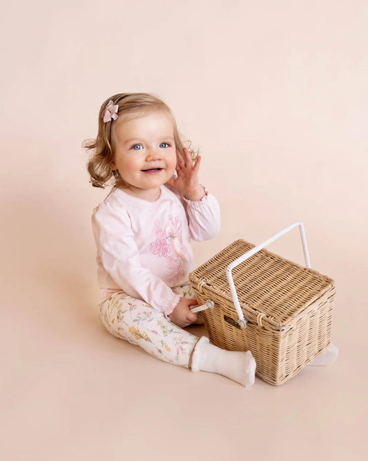 Charlie Cockatoo Organic LS Tee