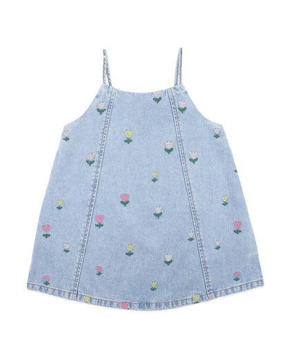 Sundae Denim Tulip Dress