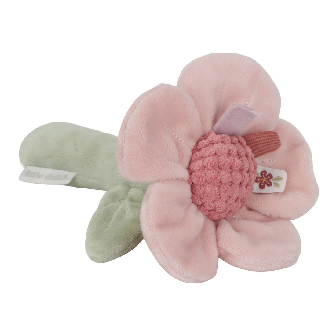 Flower Rattle - Pink