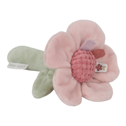 Flower Rattle - Pink