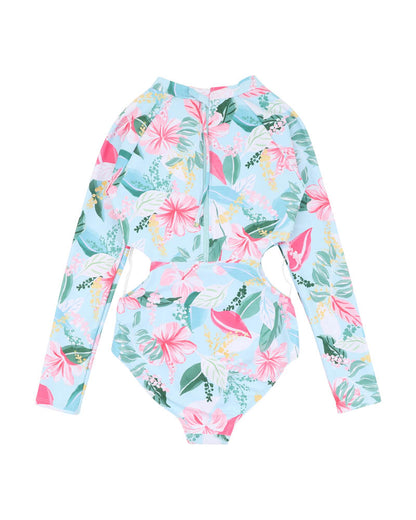 Keely Cut Out LS Sunsuit (8-14)