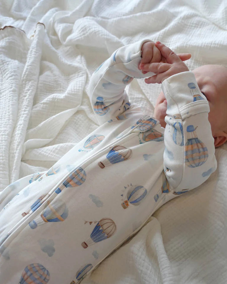 Sky High Organic LS Zipsuit